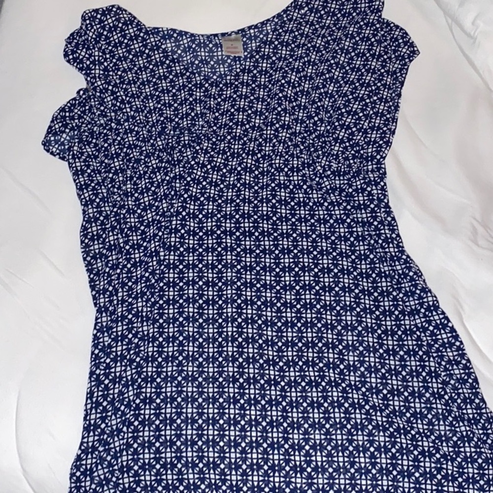 NEW Merona Navy Patterned Swimsuit Coverup